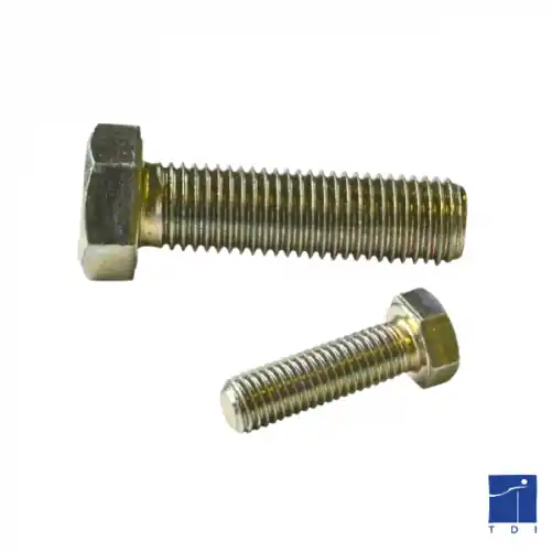 Vis tête hexagonale entièrement filetée DIN 933 M8 X 1.25 X 16mm cl.12.9 zingué Ecotri® Vente Directe