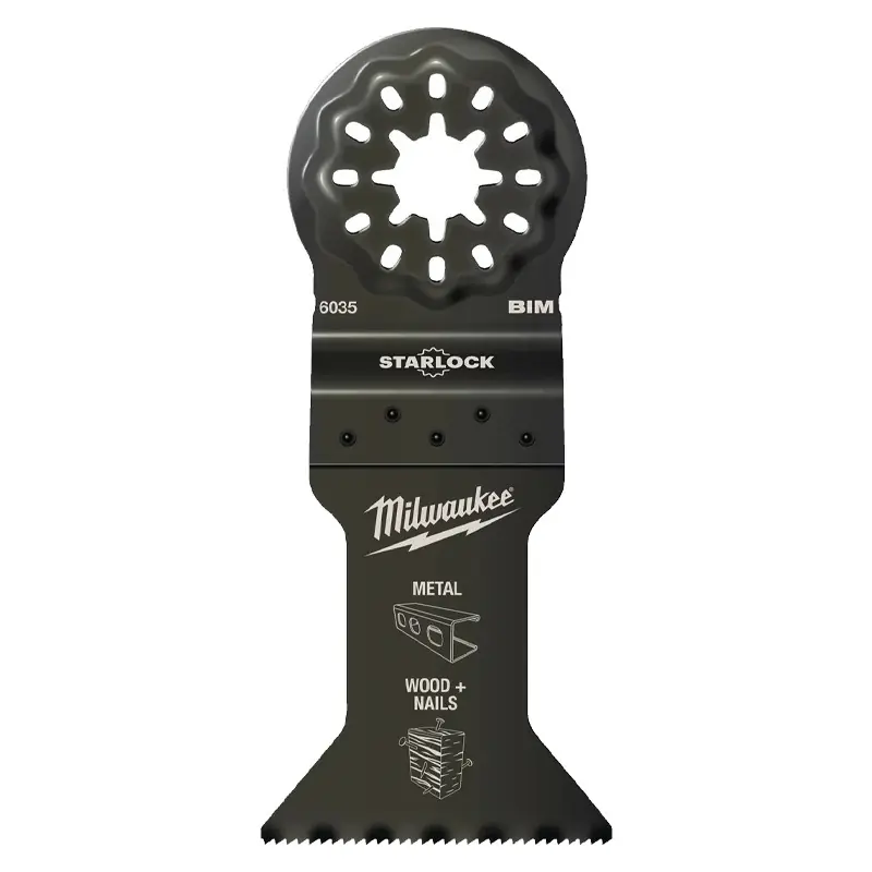 50 lames de coupe plongeante bois/métal pour multi-tool – 65mm – Milwaukee 48906527 Haute Qualité