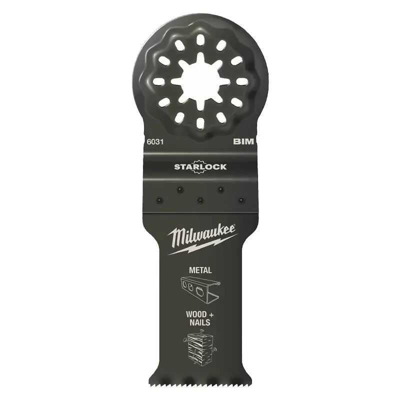 50 lames de coupe plongeante bois/métal pour multi-tool – 28mm – Milwaukee 48906531 Commander Vite